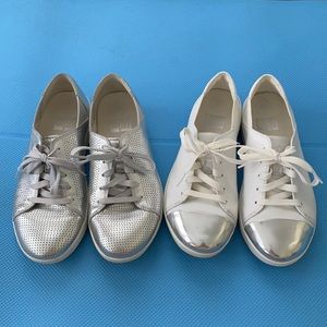 2 pairs of Fiftflop sneakers US8 EU39